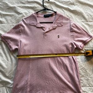 Ralph Lauren Men's Light Pink Polo Shirt